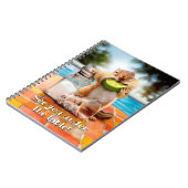 チプムンク付きライム ノートブック (左側)