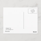 チプムンク茶パーティー葉書 ポストカード (裏面)