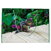 チプムンク224大抱き枕 ラージペーパーバッグ (裏面)