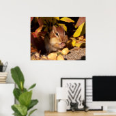 チプムンク – プリント (ホームオフィス)