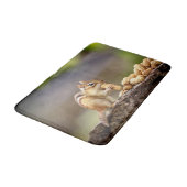 チプムン食べクのピーナッツ バスマット (アングル)