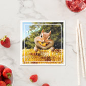 チプムン食べ物クのトウモロコシ スタンダードカクテルナプキン (インサイチュ)