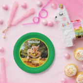 チプムン食べ物クのトウモロコシ ペーパープレート (パーティー)