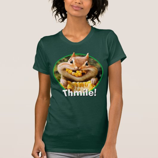 チプムン食べ物クのトウモロコシ Tシャツ (正面)
