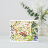 チプムン食べ物クのベリーのはがき ポストカード (スタンド正面)