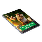 チプムン食べ物クマシュマロ ノートブック (右側)