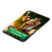 チプムン食べ物クマシュマロ マグネット (左側)