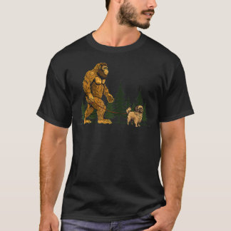 チベおもしろいットスパニエル犬ドッグキッズ Tシャツ