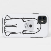 チベタンテリア犬の漫画 Case-Mate iPhoneケース (裏面(横))