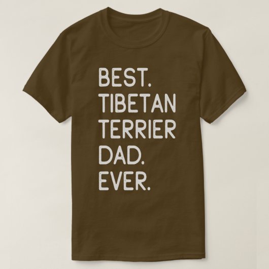 チベタン・テリア Tシャツ (デザイン正面)