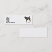 チベタン・マスティフ スキニー名刺 (正面/裏面)