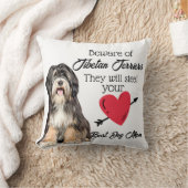 チベットのテリアに注意…ドッグ最高のマムクッション クッション (ブランケット)