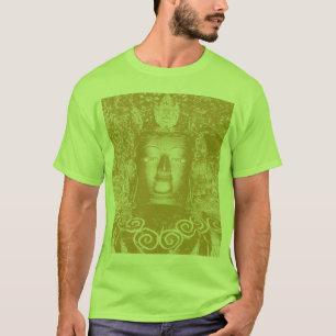 チベットの仏の彫像 Tシャツ