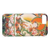 チベットの仏教の芸術のiPhone 7の場合 Case-Mate iPhoneケース (裏面(横))