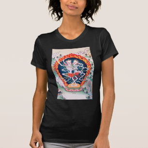 チベットの仏教の芸術を踊る骨組 Tシャツ