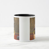 チベットの僧侶が少年を連れて呼び出す マグカップ (中央)