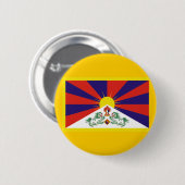 チベットの旗 缶バッジ (正面&裏面)