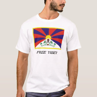 チベットの旗 Tシャツ