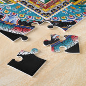 チベットの曼荼羅14OCT 2014.jpg ジグソーパズル (側面)