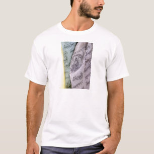 チベットの祈りの言葉の旗 Tシャツ