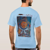 チベットの絵画 Tシャツ (裏面)