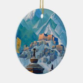 チベットの自由なオーナメント セラミックオーナメント (右)