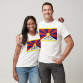 チベットの自由な旗 Tシャツ (ユニセックス)