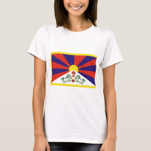 チベットの自由な旗 Tシャツ
