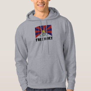 チベットの自由なTシャツ パーカ