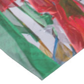 チベットの風景と祈りの言葉フラグ – ヒマラヤ テーブルクロス (アングル)