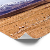 チベットの風景のパノラマ ポスター (角)