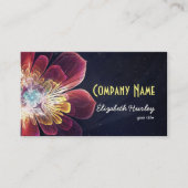 チベットシーフラワー |ビジネスカスタムカード 名刺 (正面)