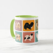 チベットスパニエル犬コーヒーマグ マグカップ (正面左)