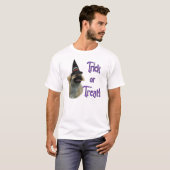 チベットスパニエル犬トリック Tシャツ (正面フル)