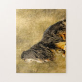 チベットスパニエル犬ドッグズジグサウ ジグソーパズル (縦)