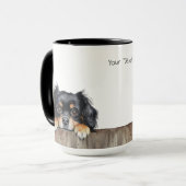 チベットスパニエル犬ドッグマグ マグカップ (正面左)