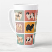 チベットスパニエル犬ラテマグ カフェラテマグ (左アングル)