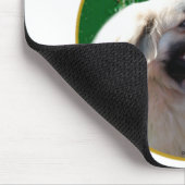 チベットスパニエル犬平和 マウスパッド (コーナー)