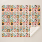 チベットスパニエル犬数々の色シェルパブランケット シェルパブランケット (正面(横))