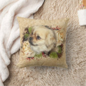 チベットスパニエル犬枕 クッション (ブランケット)