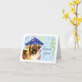 チベットスパニエル犬院生 カード (黄色い花)