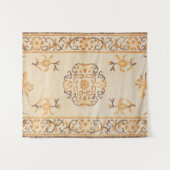 チベットタンイエローブラウン  タペストリー (正面(横))