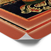 チベットタンカのGuhyasamaja Akshobhyavajra ポスター (角)