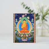 チベットタンカプラブタラトナブッダ ポストカード (スタンド正面)