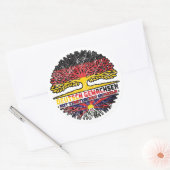 チベットティベティッシュドイツランドバウムウルツェル ラウンドシール (封筒)