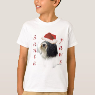 チベットテリアサンタポーズ Tシャツ