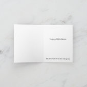 チベットテリアスクリスマスカード カード (内部)