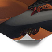 チベットテリアハロウィン不気味 ポスター (角)