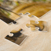 チベットテリア犬ジグサウ。 ジグソーパズル (側面)