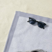 チベットテリア絵画ズ – かわいいオリジナルドッグアート ビーチタオル (インサイチュ)